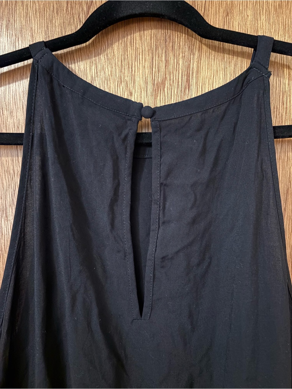 torrid Black Sleeveless High-Neck High-Low Midi Dress - Picture 3 of 6